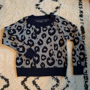 Gap leopard print Sweater